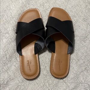 WORN ONCE Target sandals
